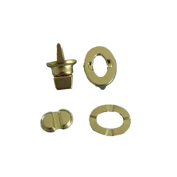 COACH Small USA Vintage Honey Brown Leather Turnlock XBody DINKY BAG #9375 - Picture 2 of 16